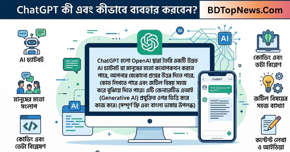 ChatGPT কী এবং কীভাবে ব্যবহার করবেন