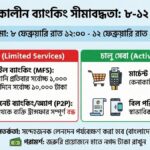 ১৩তম জাতীয় সংসদ নির্বাচন ৪ দিন ইন্টারনেট ও মোবাইল ব্যাংকিং লেনদেন সীমিত