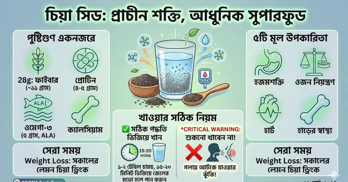 চিয়া সিড কী এবং কেন এটি এত গুরুত্বপূর্ণ