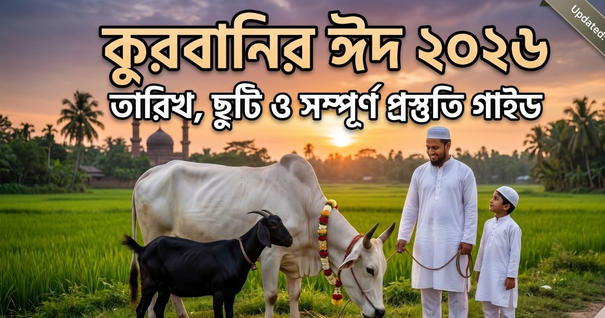 কুরবানির ঈদ ২০২৬
