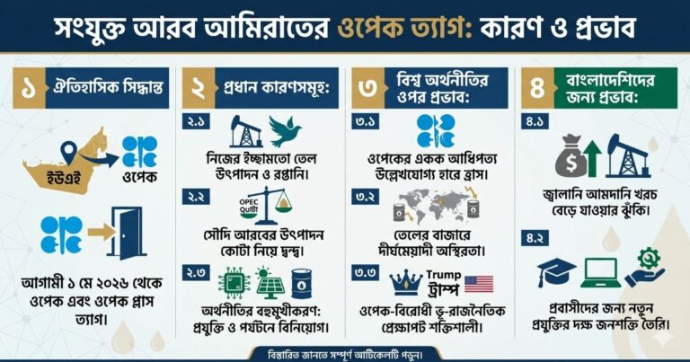 সংযুক্ত আরব আমিরাতের ওপেক (OPEC) ত্যাগ