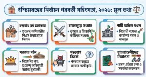 পশ্চিমবঙ্গের নির্বাচন পরবর্তী সহিংসতা ২০২৬: শুভেন্দুর পিএস নিহত ও মমতার পদত্যাগ বিতর্ক