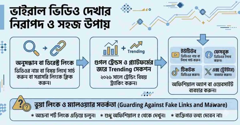 ভাইরাল ভিডিও কিভাবে দেখব